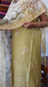 Mustard Yellow Linen Cotton Suit - BNC7