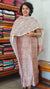Nude Pink Block Printed Chanderi Silk Suit - MC059