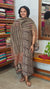 Black Cotton Suit with Kota Doria Dupatta
