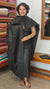 Black Woven Semi Silk Suit - EW79A