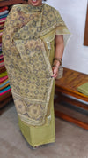 Green Linen Cotton suit