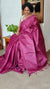 Dark Pink Woven Semi Silk Saree - 2 - NU87