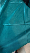 Teal Woven Semi Silk Saree - 3 - NU87