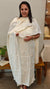 Off white Chanderi embroidered suit